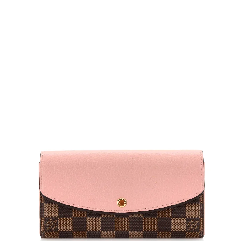 Women's money clip for a night - out on the town​Normandy Wallet Damier and Leather