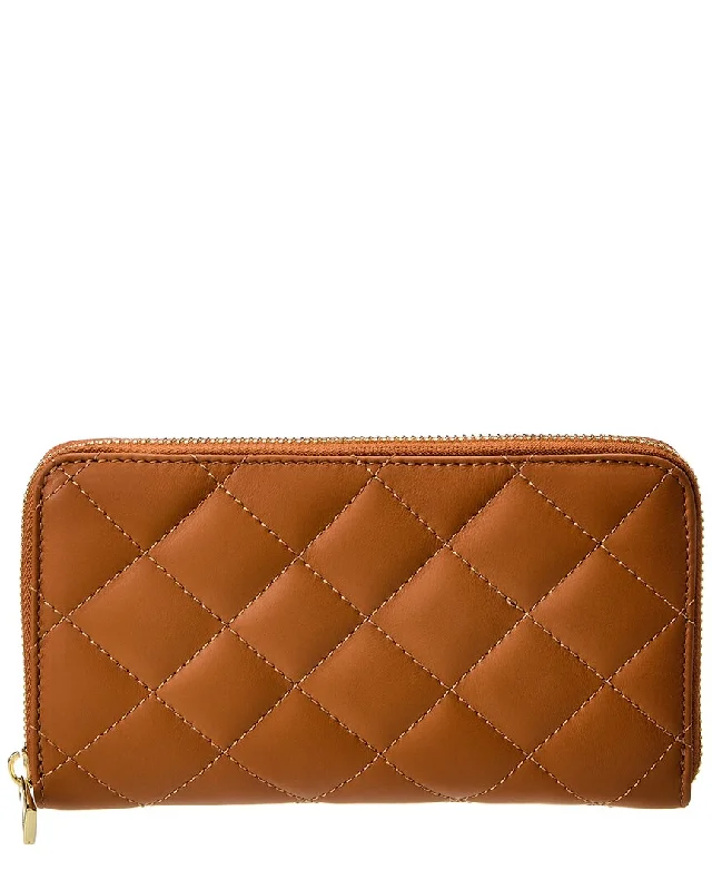 Vintage - style women's money clip for retro enthusiasts​Persaman New York #1136 Leather Wallet
