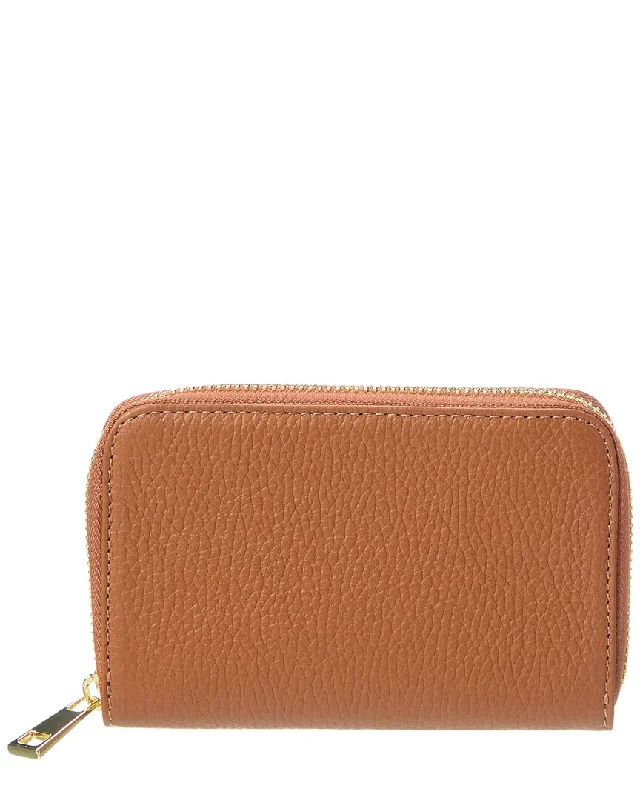 Women's money clip with a zodiac symbol design​Persaman New York #1143 Leather Wallet