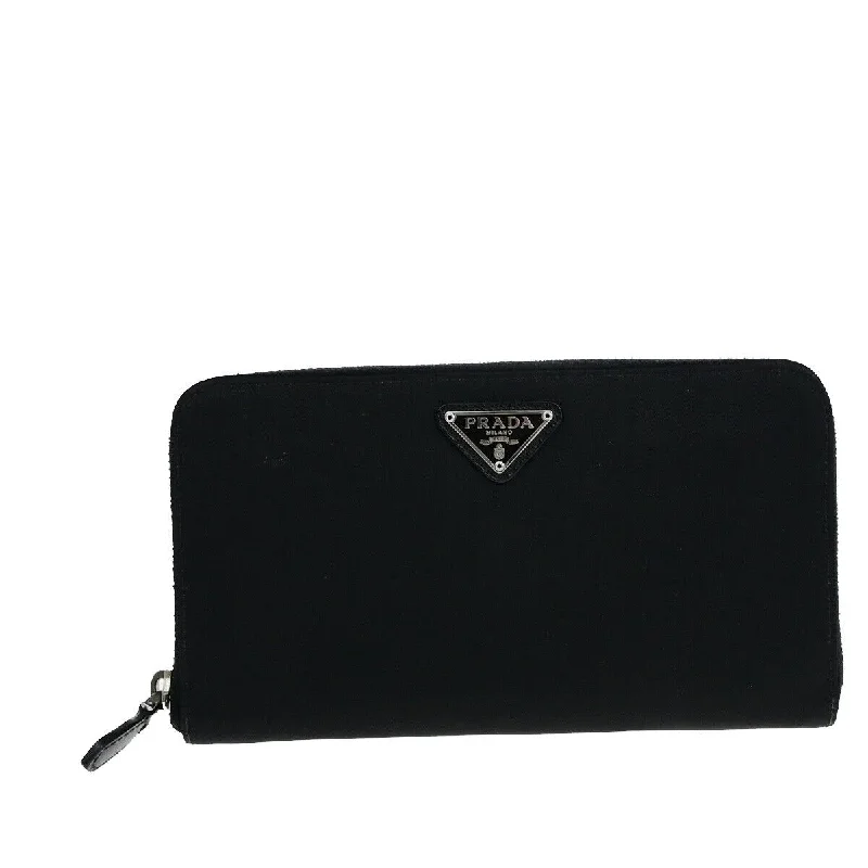 Women's money clip with a braided leather strapPrada Tessuto Synthetic Wallet (Pre-Owned) Women's money clip with a braided leather strapPrada Tessuto Synthetic Wallet (Pre-Owned)