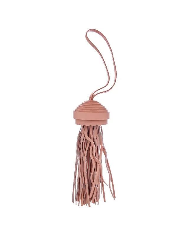 Women's money clip with a personalized monogram​TOD’s Leather Keychain