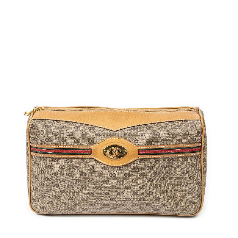 Women's money clip for a DIY - inspired styleVintage GG Web Toiletry Pouch