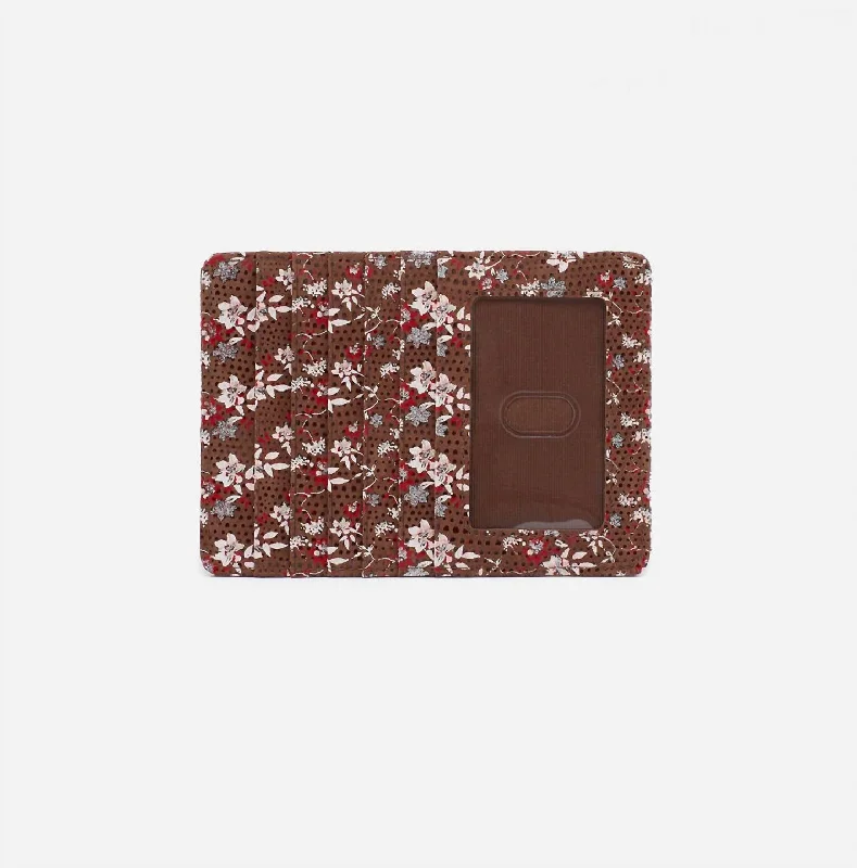 Women's money clip with a transparent acrylic designWomen's Euro Slide In Ditzy Floral Women's money clip with a transparent acrylic designWomen's Euro Slide In Ditzy Floral