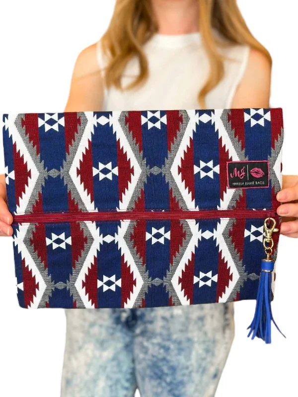 Women's money clip with a tassel for added flair​Women's Makeup Bag In Mesa