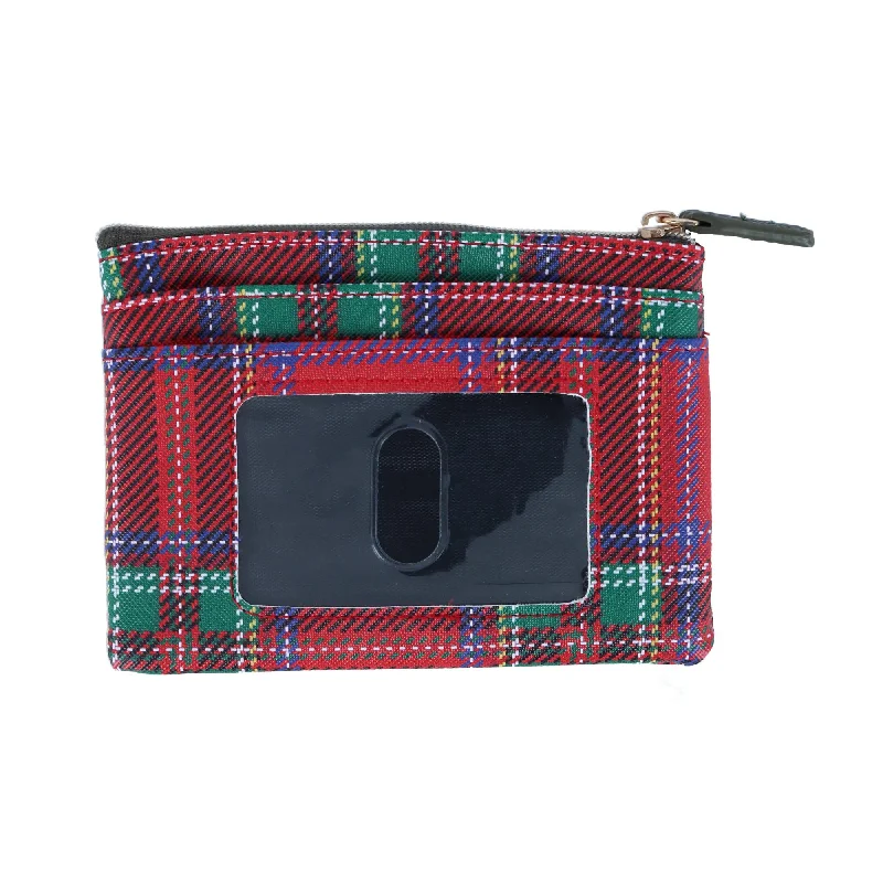 Women's money clip with a zodiac symbol designWomen's Tartan Plaid Printed Vegan Leather Large ID Coin Case Women's money clip with a zodiac symbol designWomen's Tartan Plaid Printed Vegan Leather Large ID Coin Case
