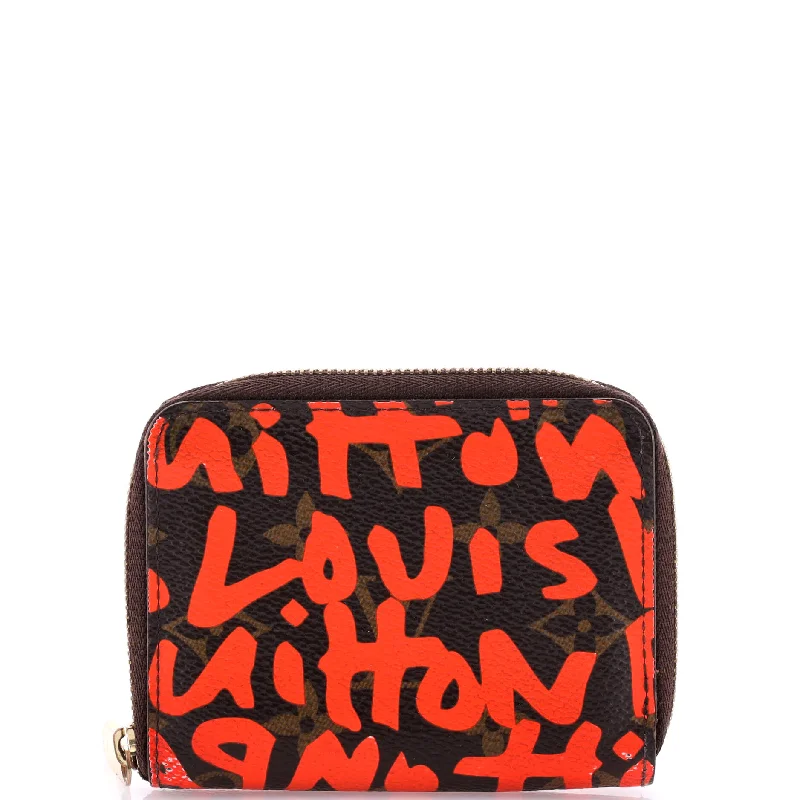 Women's money clip with a double - sided designZippy Coin Purse Limited Edition Monogram Graffiti Women's money clip with a double - sided designZippy Coin Purse Limited Edition Monogram Graffiti