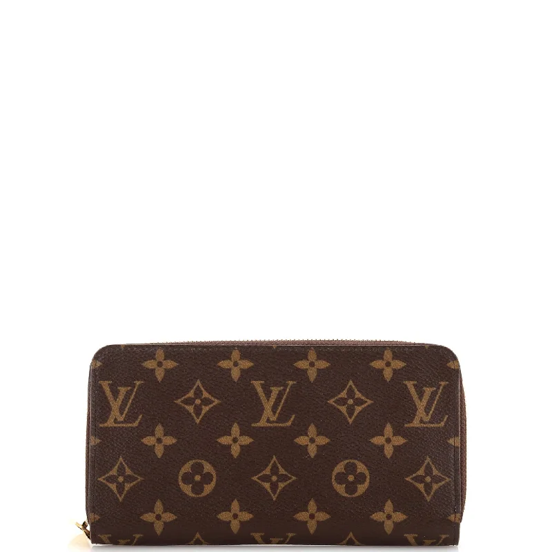Women's money clip with a mirror on the back​Zippy Wallet Monogram Canvas