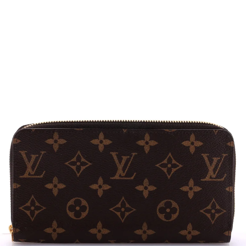 Women's money clip for travel - easy to carry​Zippy Wallet Monogram Canvas