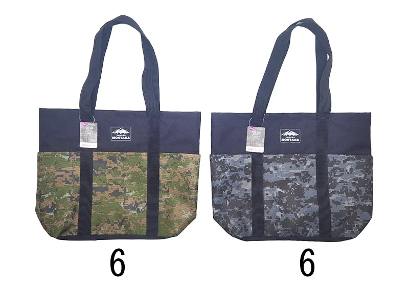 Tote Bag with RFID - Blocking Pocket in Black for Protecting Your Cards and InformationTote Bag -Camouflage-