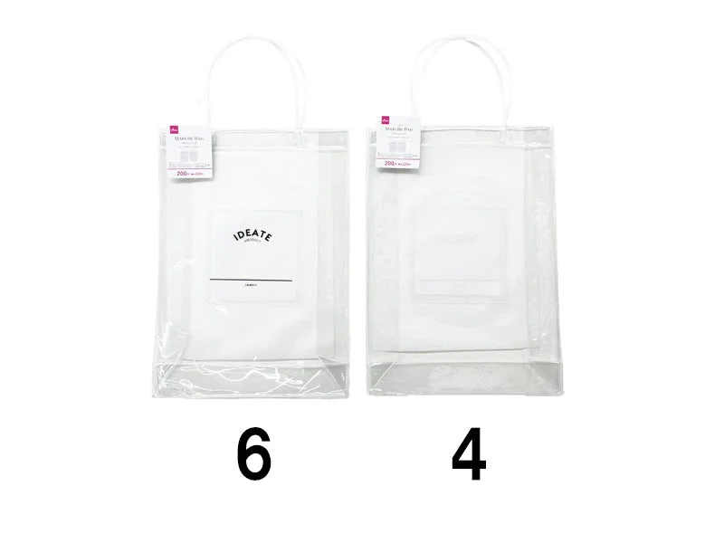 Tote Bag with RFID - Blocking Pocket in Black for Protecting Your Cards and InformationMarche Bag - With Pocket -