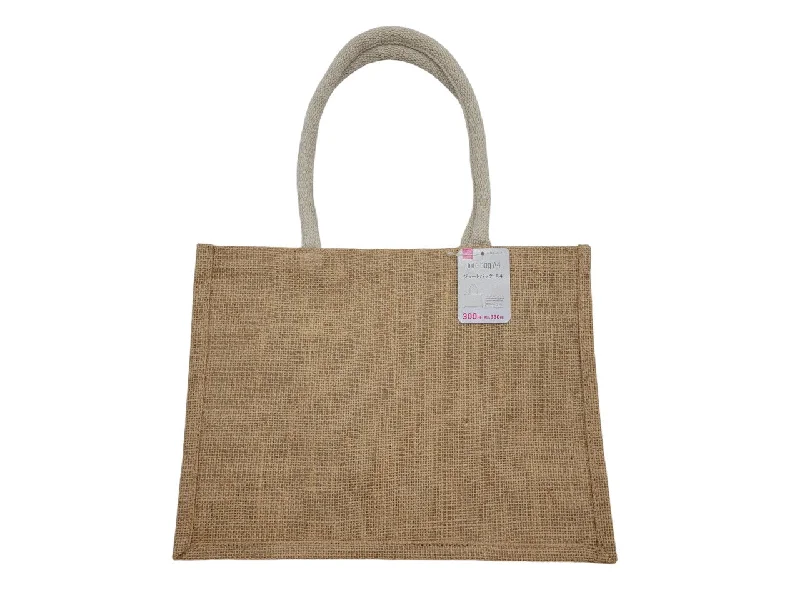 Women's Tote Bag with Detachable Pouch in Purple for Added ConvenienceJute Bag A4