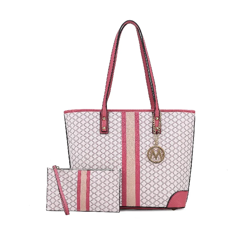 Patchwork Tote Bag in Denim with Vintage - Inspired Designs for a Retro AppealArya Tote Bag and Wallet Set Patchwork Tote Bag in Denim with Vintage - Inspired Designs for a Retro AppealArya Tote Bag and Wallet Set
