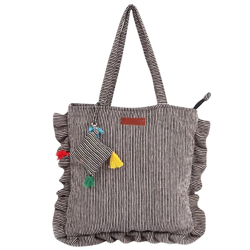 Waterproof Tote Bag in Yellow for Outdoor Activities in Wet WeatherBlack & White Womens Tote Bag Medium Size With Beautiful Hanging Waterproof Tote Bag in Yellow for Outdoor Activities in Wet WeatherBlack & White Womens Tote Bag Medium Size With Beautiful Hanging