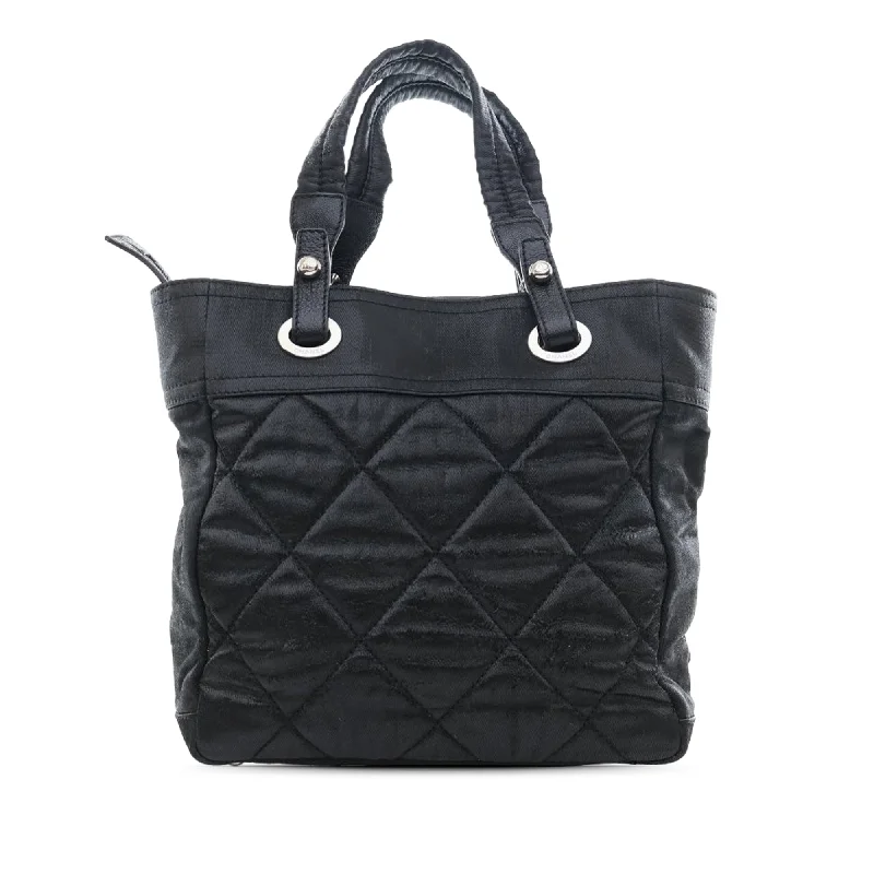 Tote Bag with RFID - Blocking Pocket in Black for Protecting Your Cards and InformationBlack Chanel Small Paris-Biarritz Tote Tote Bag with RFID - Blocking Pocket in Black for Protecting Your Cards and InformationBlack Chanel Small Paris-Biarritz Tote