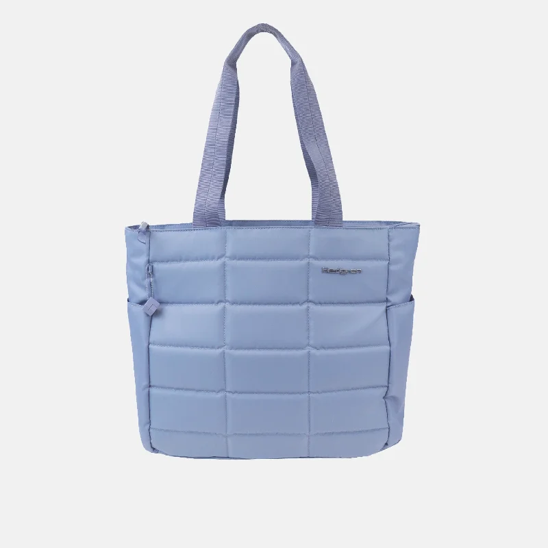 Patchwork Tote Bag in Denim with Vintage - Inspired Designs for a Retro AppealCAMDEN
