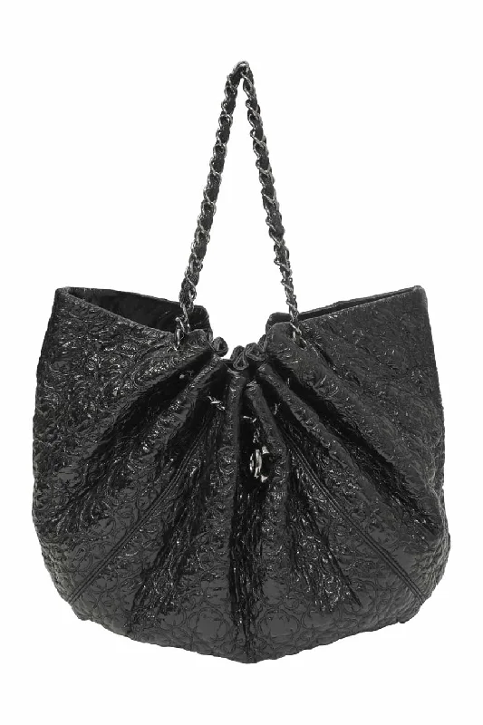 Women's Tote Bag with Inner Compartments in Gray for Organizing Everyday Essentials[WB6641] Chanel | Tote Bag