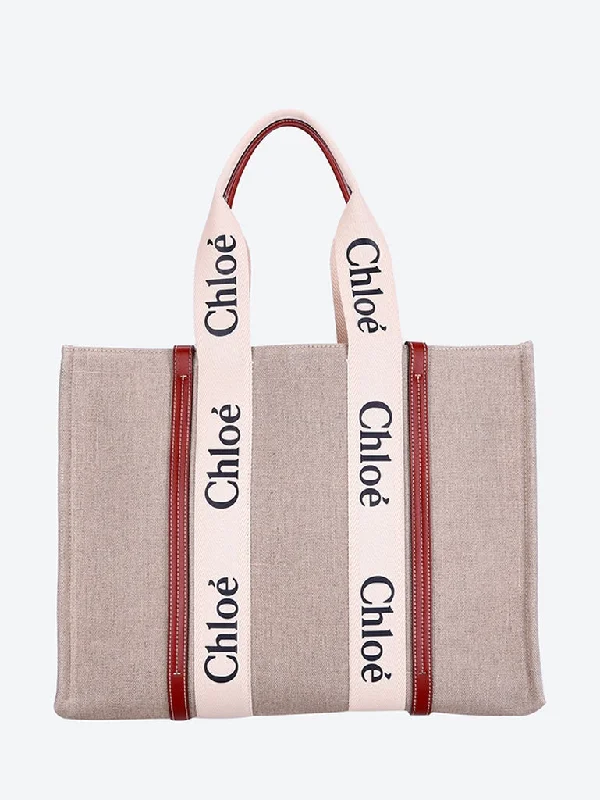Women's Tote Bag with Magnetic Closure in Orange for Easy Access on the GoWoody linen large tote bag Women's Tote Bag with Magnetic Closure in Orange for Easy Access on the GoWoody linen large tote bag