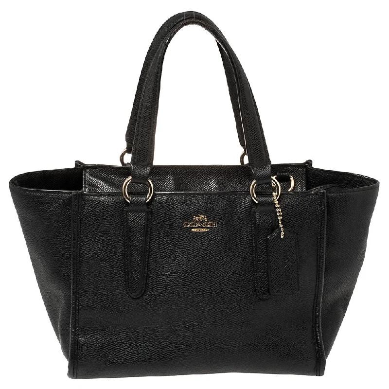 Geometric - Printed Tote Bag in Multicolor for a Contemporary and Trendy OutfitCoach  Textured Leather Crosby Tote