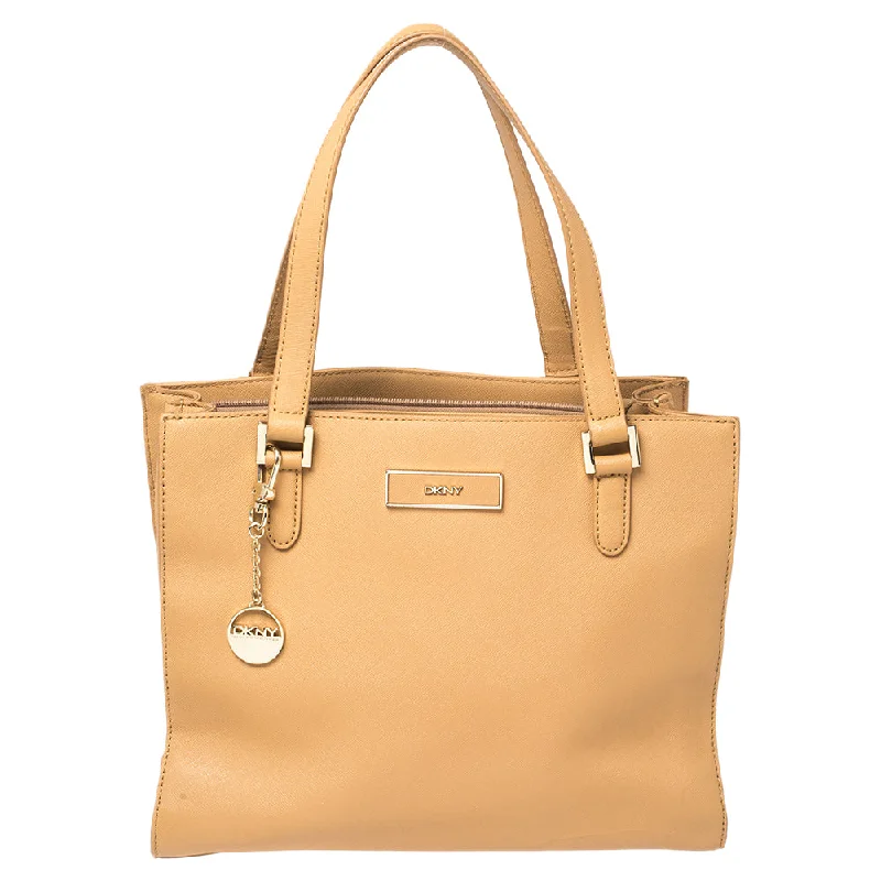 Tote Bag with RFID - Blocking Pocket in Black for Protecting Your Cards and InformationDkny Beige Leather Bryant Park Zip Tote