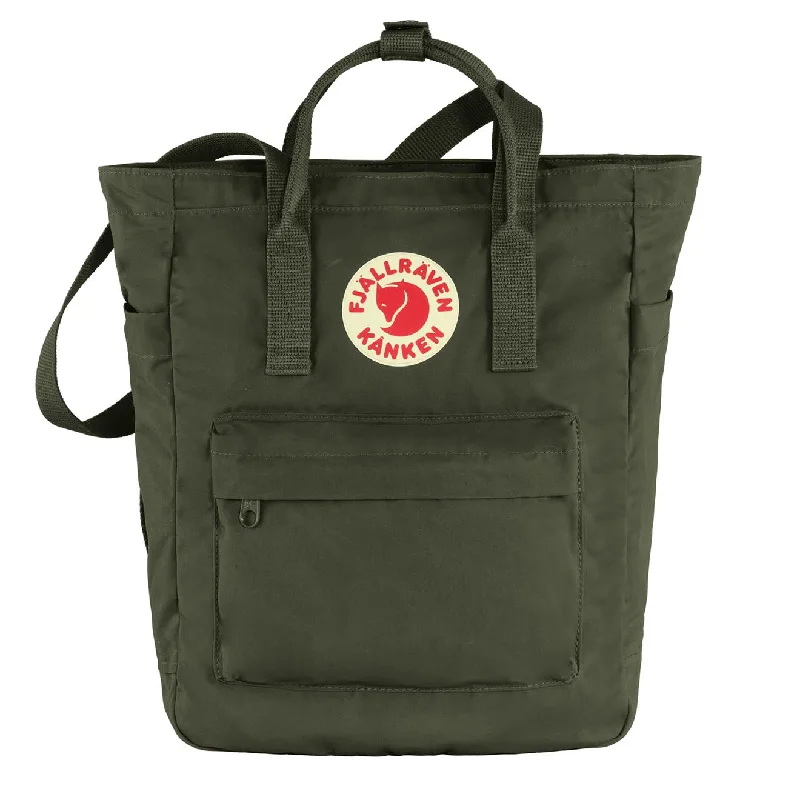 Waterproof Tote Bag in Yellow for Outdoor Activities in Wet WeatherFjallraven Kanken Totepack Deep Forest Waterproof Tote Bag in Yellow for Outdoor Activities in Wet WeatherFjallraven Kanken Totepack Deep Forest