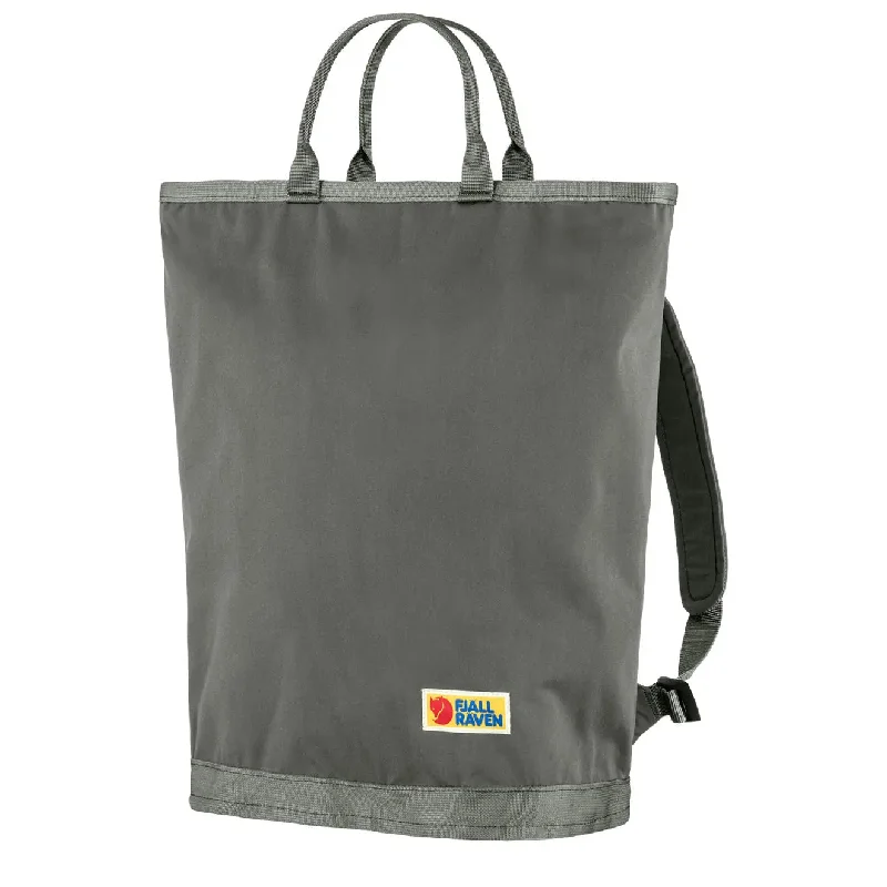 Women's Tote Bag with Zipper Closure in Red for Secure StorageFjallraven Vardag Totepack Basalt
