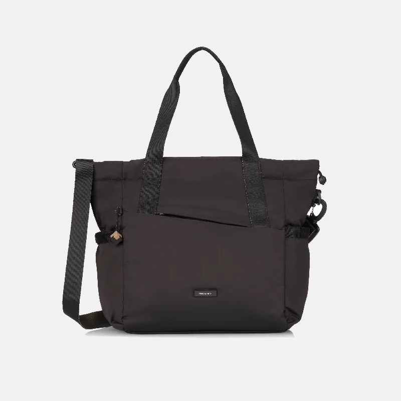 Tote Bag with RFID - Blocking Pocket in Black for Protecting Your Cards and InformationGALACTIC