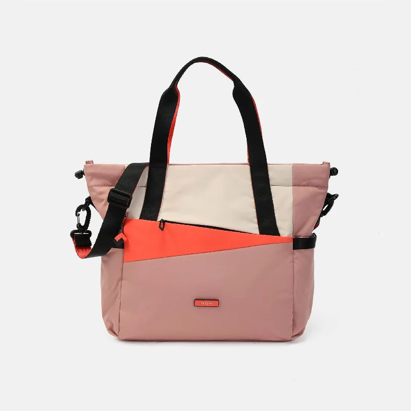 Medium - Sized Canvas Tote Bag in Navy Blue with Striped Pattern for a Nautical - Inspired LookGALACTIC