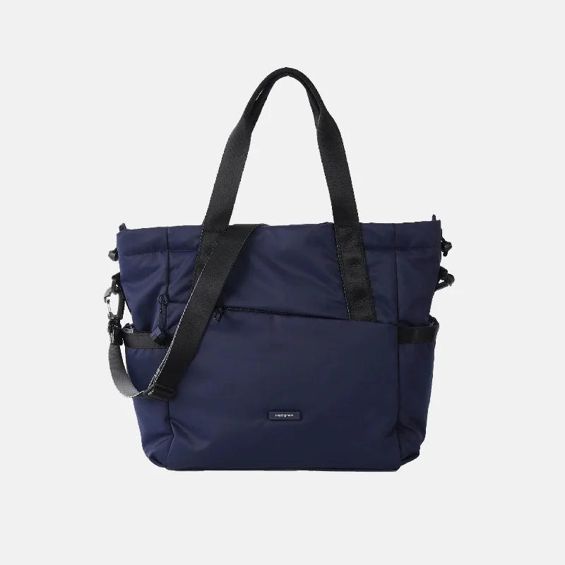 Women's Tote Bag with Inner Compartments in Gray for Organizing Everyday EssentialsGALACTIC