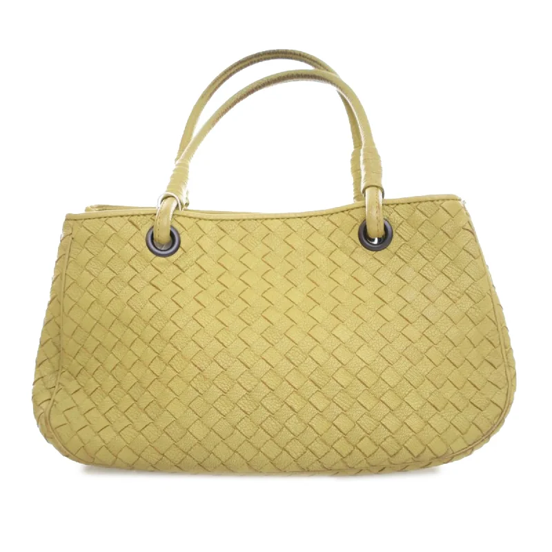 Tote Bag with Adjustable Shoulder Strap in Olive Green for Comfortable CarryingGreen Bottega Veneta Mini Intrecciato Tote Tote Bag with Adjustable Shoulder Strap in Olive Green for Comfortable CarryingGreen Bottega Veneta Mini Intrecciato Tote