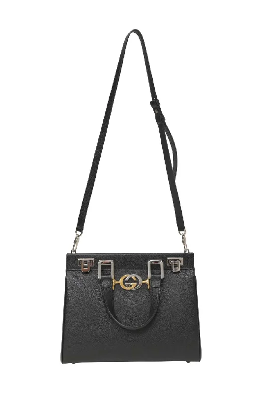 Faux Fur - Trimmed Tote Bag in White for a Cozy Winter Look[WB6807] Gucci | Tote Bag