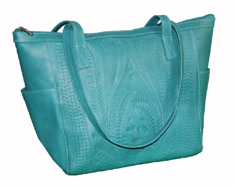 Women's Tote Bag with Zipper Closure in Red for Secure StorageTote Bag 9619