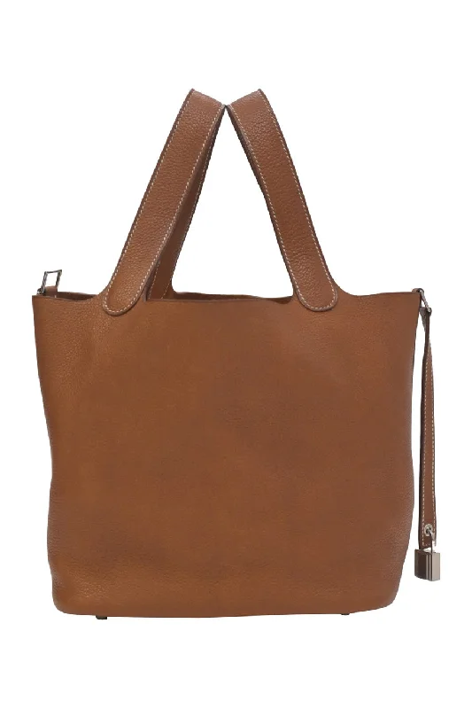 Women's Tote Bag with Inner Compartments in Gray for Organizing Everyday Essentials[WB6103] Hermès | Tote Bag