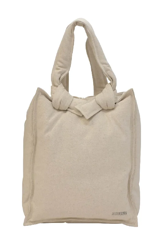 Metallic Tote Bag in Rose Gold with Chain Handles for a Glamorous Night Out[WB6001] Jacquemus | Tote Bag