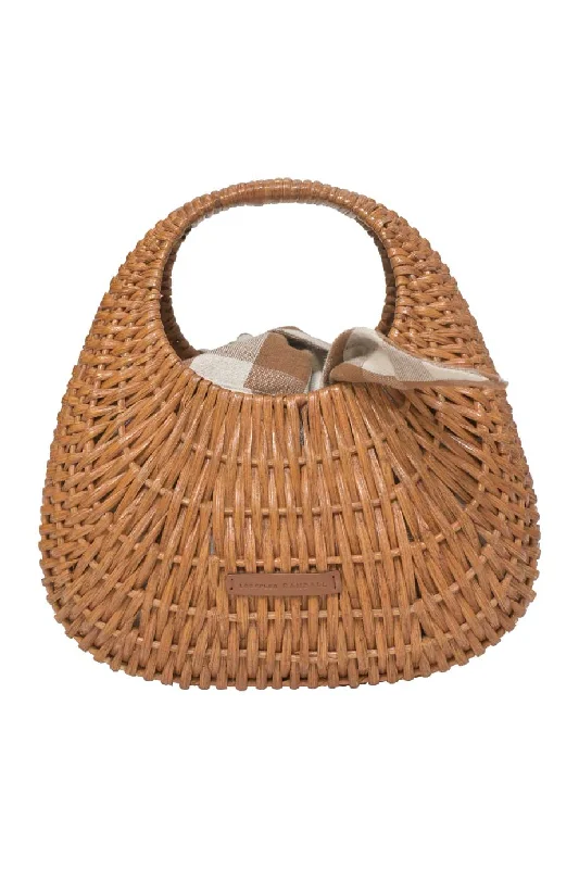 Women's Tote Bag with Detachable Pouch in Purple for Added Convenience[WB6639] Loeffler Randall  | Tote Bag