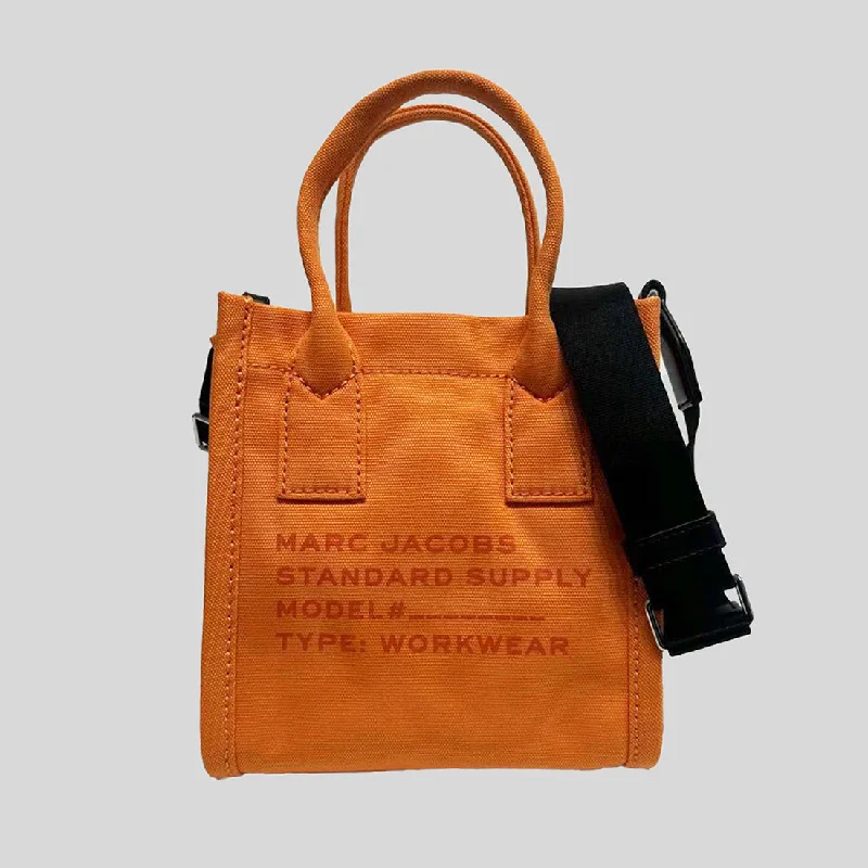 Waterproof Tote Bag in Yellow for Outdoor Activities in Wet WeatherMARC JACOBS Canvas Standard Supply Small Tote Scorched 4S4HCR003H02 Waterproof Tote Bag in Yellow for Outdoor Activities in Wet WeatherMARC JACOBS Canvas Standard Supply Small Tote Scorched 4S4HCR003H02