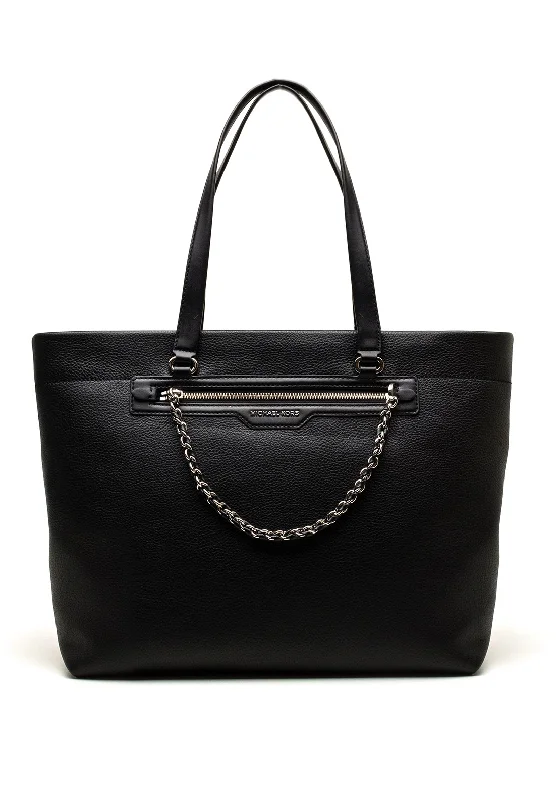 Quilted Tote Bag in Cream with Silver Hardware for a Classic and Sophisticated StyleMICHAEL Michael Kors Slater Large Zip Tote Bag, Black Quilted Tote Bag in Cream with Silver Hardware for a Classic and Sophisticated StyleMICHAEL Michael Kors Slater Large Zip Tote Bag, Black
