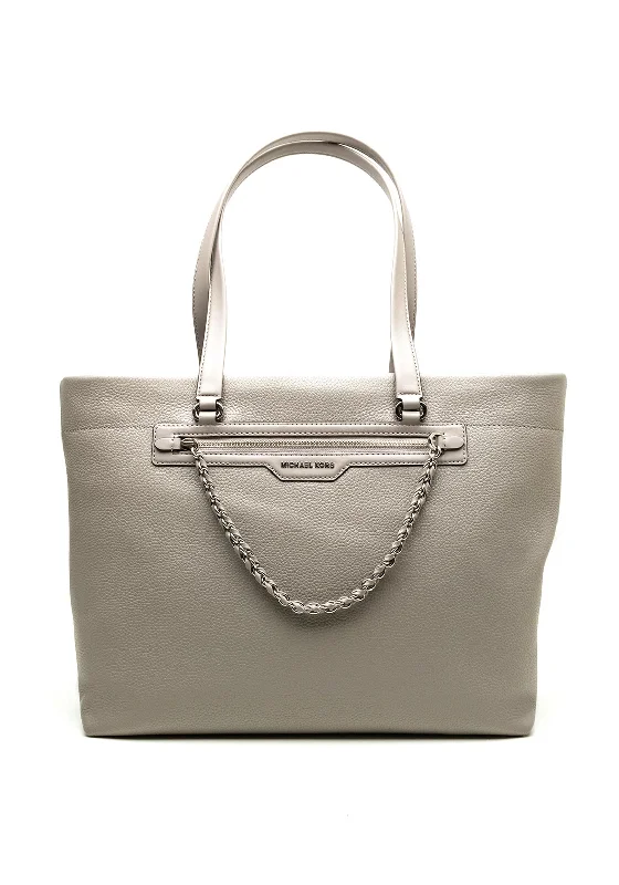 Embroidered Tote Bag in Beige with Floral Motifs for a Boho - Chic VibeMICHAEL Michael Kors Slater Large Zip Tote, Pearl Grey Embroidered Tote Bag in Beige with Floral Motifs for a Boho - Chic VibeMICHAEL Michael Kors Slater Large Zip Tote, Pearl Grey