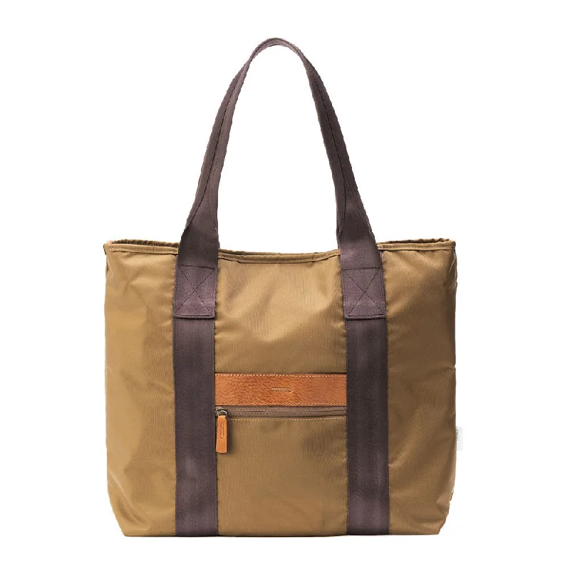 Medium - Sized Canvas Tote Bag in Navy Blue with Striped Pattern for a Nautical - Inspired LookCORDURA® Nylon Tote Bag