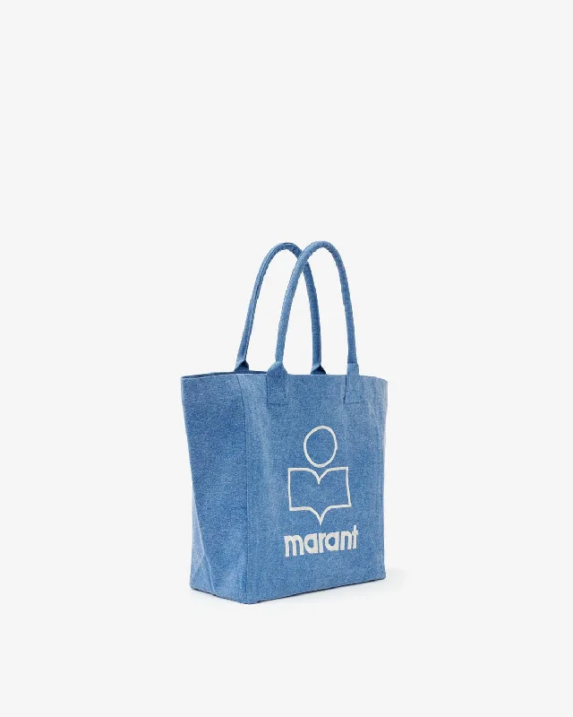 Faux Fur - Trimmed Tote Bag in White for a Cozy Winter LookYenky Small Tote Bag