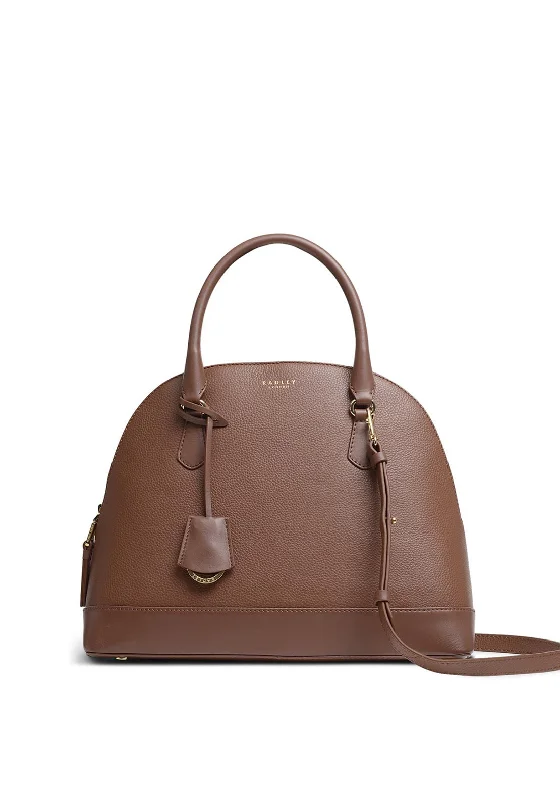 Embroidered Tote Bag in Beige with Floral Motifs for a Boho - Chic VibeRadley Anchor Mews Medium Multi-Way Dome Bag, Tortoise