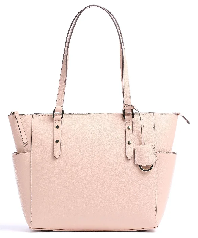 Large Capacity Genuine Leather Women's Tote Bag in Black for Work and CommutingRadley London Silk Street Tote Bag, Pink Large Capacity Genuine Leather Women's Tote Bag in Black for Work and CommutingRadley London Silk Street Tote Bag, Pink