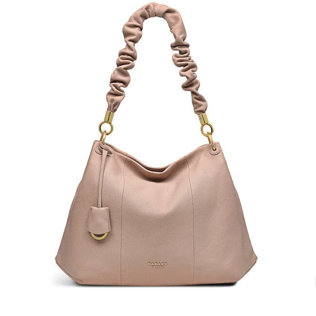 Women's Tote Bag with Inner Compartments in Gray for Organizing Everyday EssentialsRadley London Cuba Street Ruffle Shoulder Bag, Pink Women's Tote Bag with Inner Compartments in Gray for Organizing Everyday EssentialsRadley London Cuba Street Ruffle Shoulder Bag, Pink