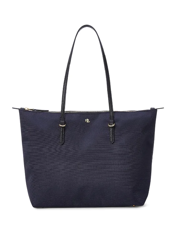 Patchwork Tote Bag in Denim with Vintage - Inspired Designs for a Retro AppealRalph Lauren Keaton Nylon Medium Tote Bag, Refined Navy Patchwork Tote Bag in Denim with Vintage - Inspired Designs for a Retro AppealRalph Lauren Keaton Nylon Medium Tote Bag, Refined Navy