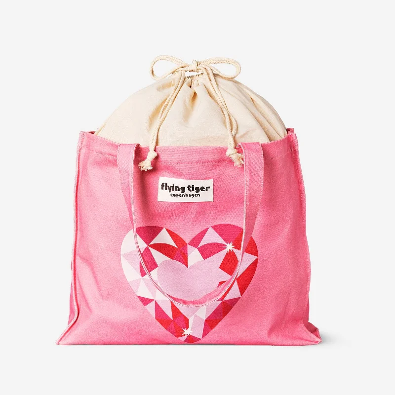 Women's Tote Bag with Magnetic Closure in Orange for Easy Access on the GoTote bag with drawstring closure Women's Tote Bag with Magnetic Closure in Orange for Easy Access on the GoTote bag with drawstring closure
