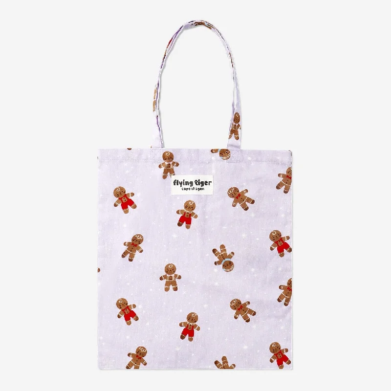 Large Capacity Genuine Leather Women's Tote Bag in Black for Work and CommutingTote bag with gingerbread design Large Capacity Genuine Leather Women's Tote Bag in Black for Work and CommutingTote bag with gingerbread design