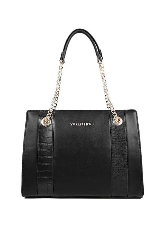Women's Tote Bag with Zipper Closure in Red for Secure StorageValentino Handbags Apple Tote Bag, Black