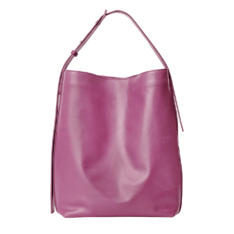 Women's Tote Bag with Detachable Pouch in Purple for Added ConvenienceAtlow Bucket Tote Women's Tote Bag with Detachable Pouch in Purple for Added ConvenienceAtlow Bucket Tote