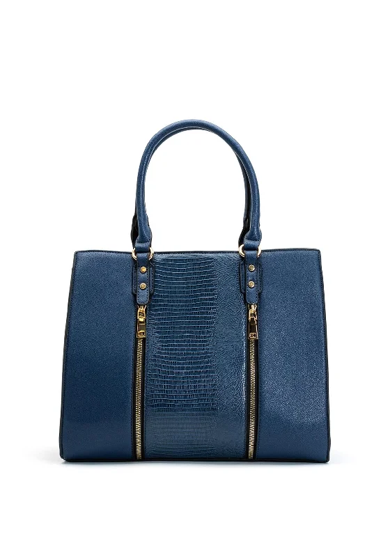 Oversized Jute Tote Bag in Natural Color with Rope Handles for a Beach VacationZen Collection Dual Zip Detail Shopper Bag, Blue Oversized Jute Tote Bag in Natural Color with Rope Handles for a Beach VacationZen Collection Dual Zip Detail Shopper Bag, Blue