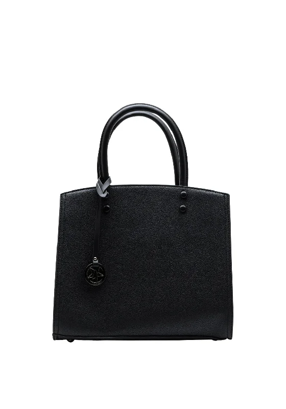 Waterproof Tote Bag in Yellow for Outdoor Activities in Wet WeatherZen Collection Star Charm Medium Tote Bag, Black
