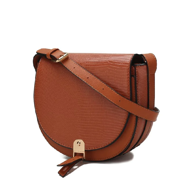 Women's Waterproof Nylon Shoulder Bag in Green for HikingAdalyn Snake Embossed Vegan Leather Women’s Shoulder Handbag